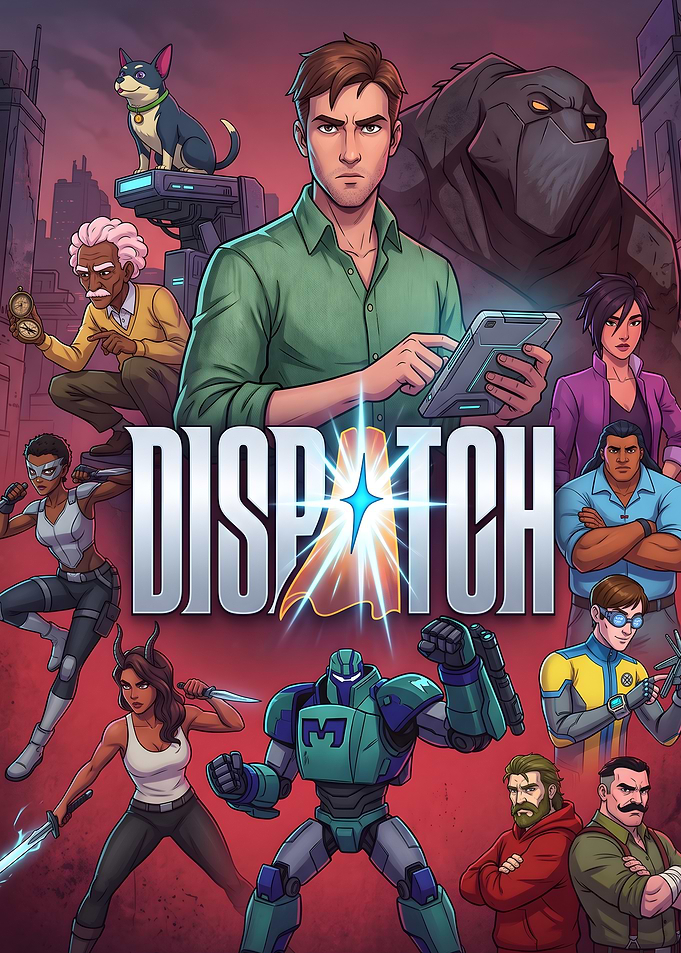 Dispatch Comic Book Cover Art