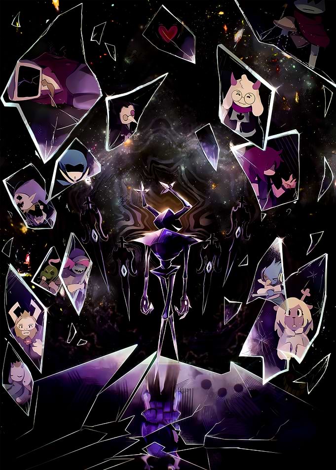 Deltarune Shattered Reality Fan Art