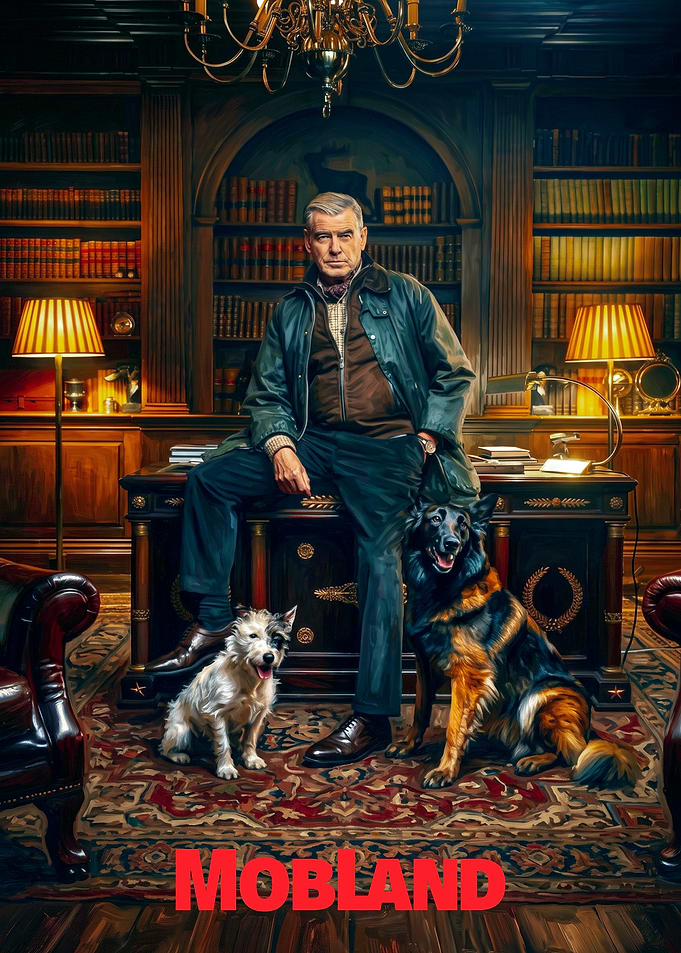 Pierce Brosnan in Mobland Poster