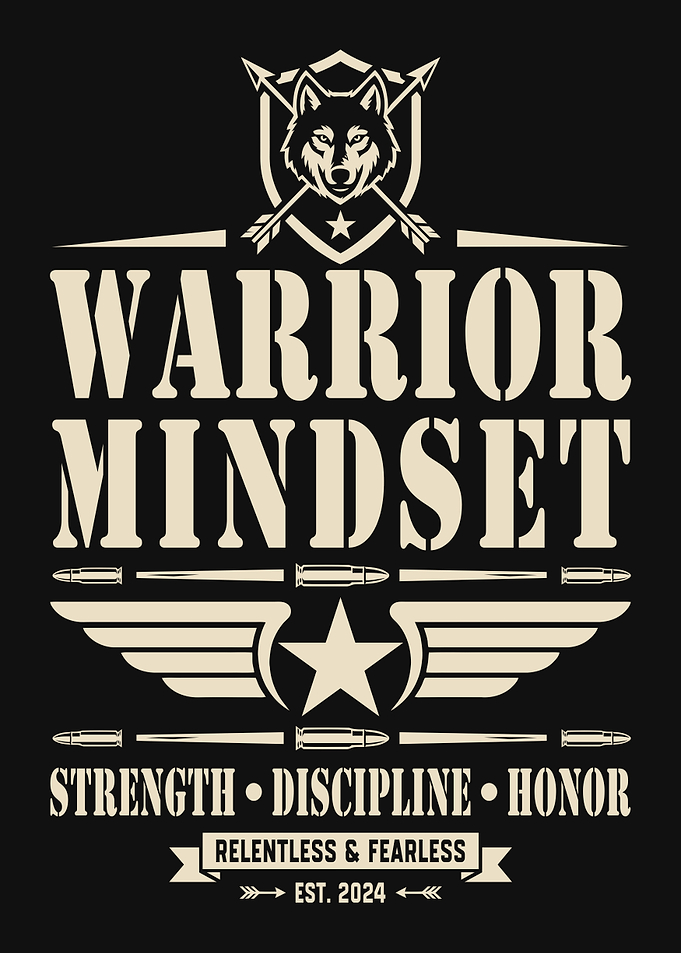 Warrior Mindset Tactical Wolf Crest