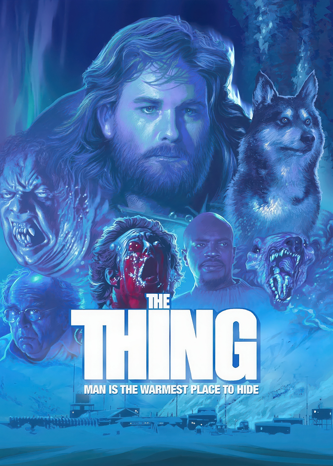 The Thing Movie Poster Art