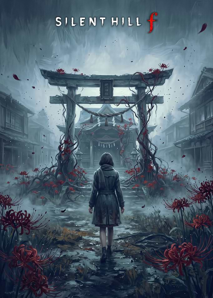 Silent Hill f Torii Gate Poster