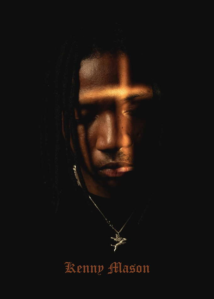 Kenny Mason Portrait with Cross Shadow