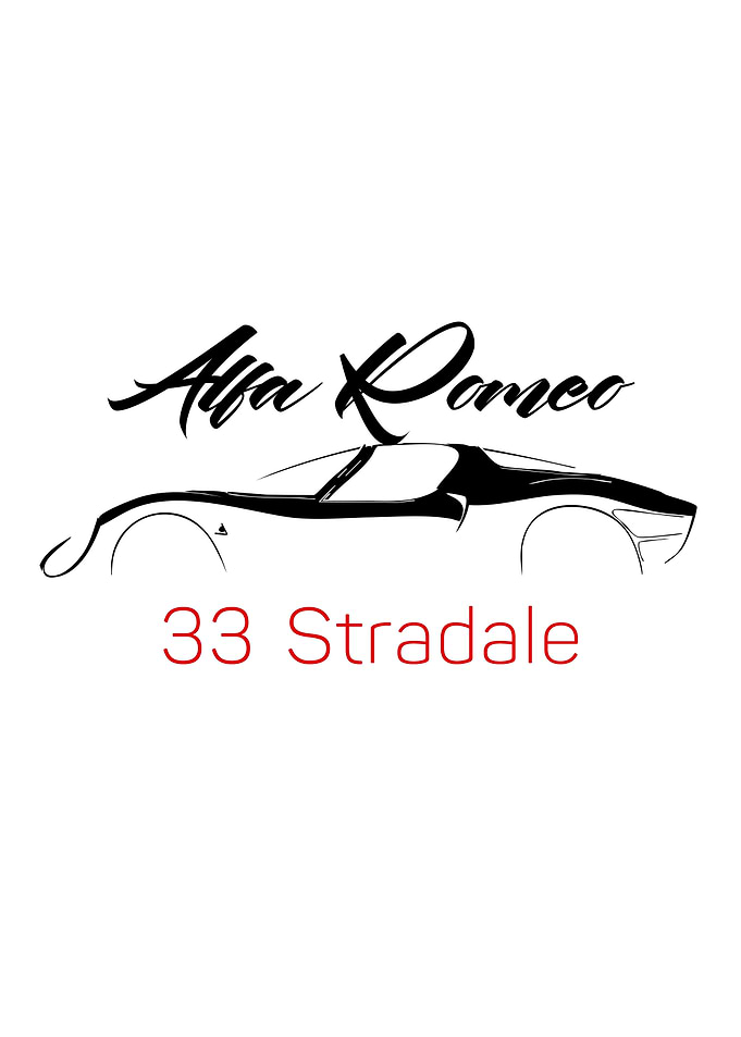 Alfa Romeo 33 Stradale Minimalist Art