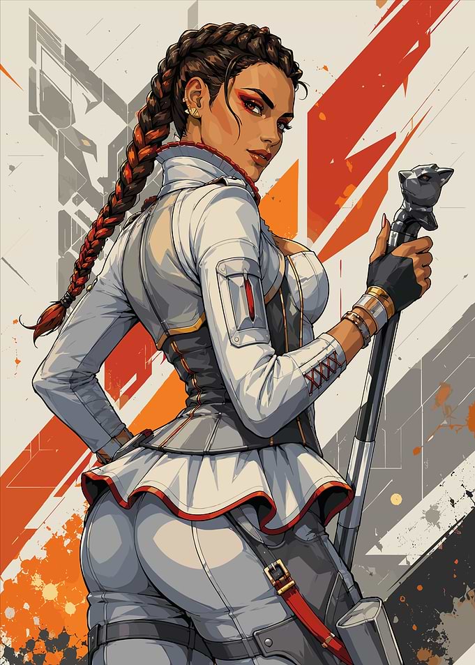 Loba from Apex Legends Portrait