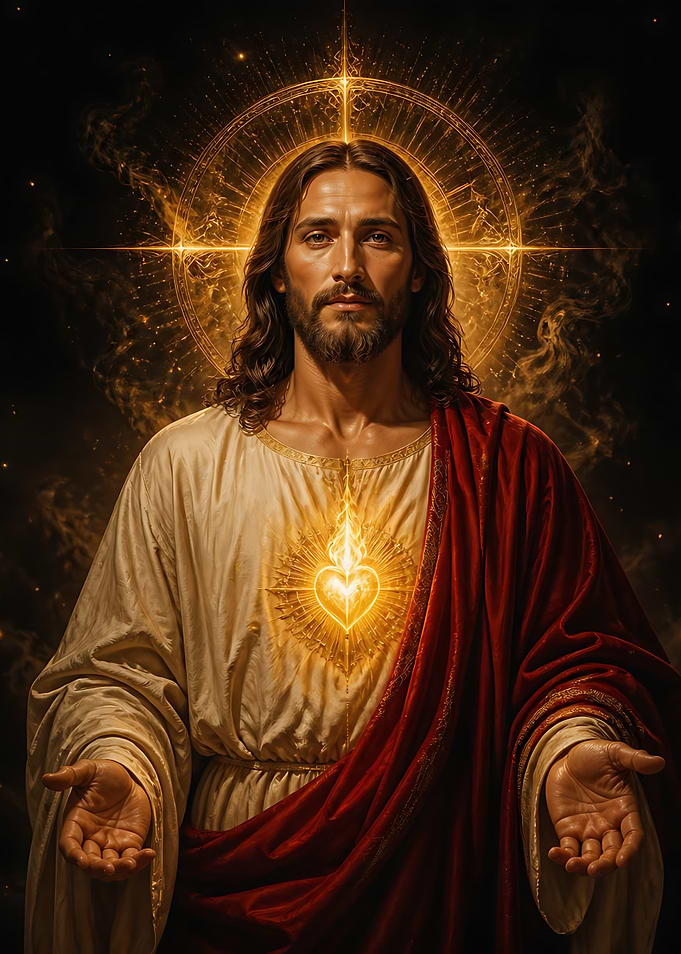 Sacred Heart of Jesus Portrait