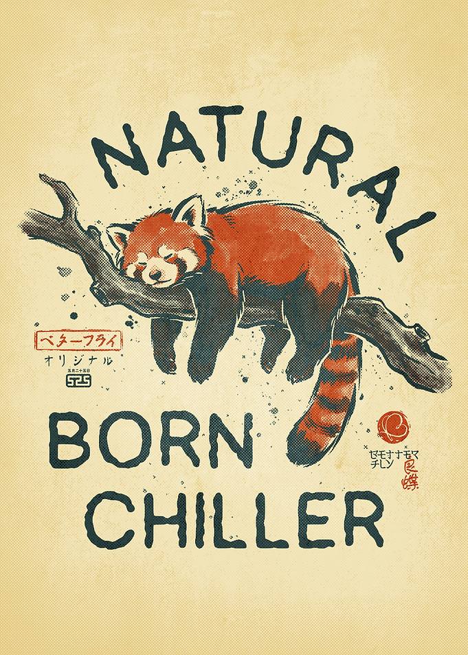 Natural Born Chiller Red Panda