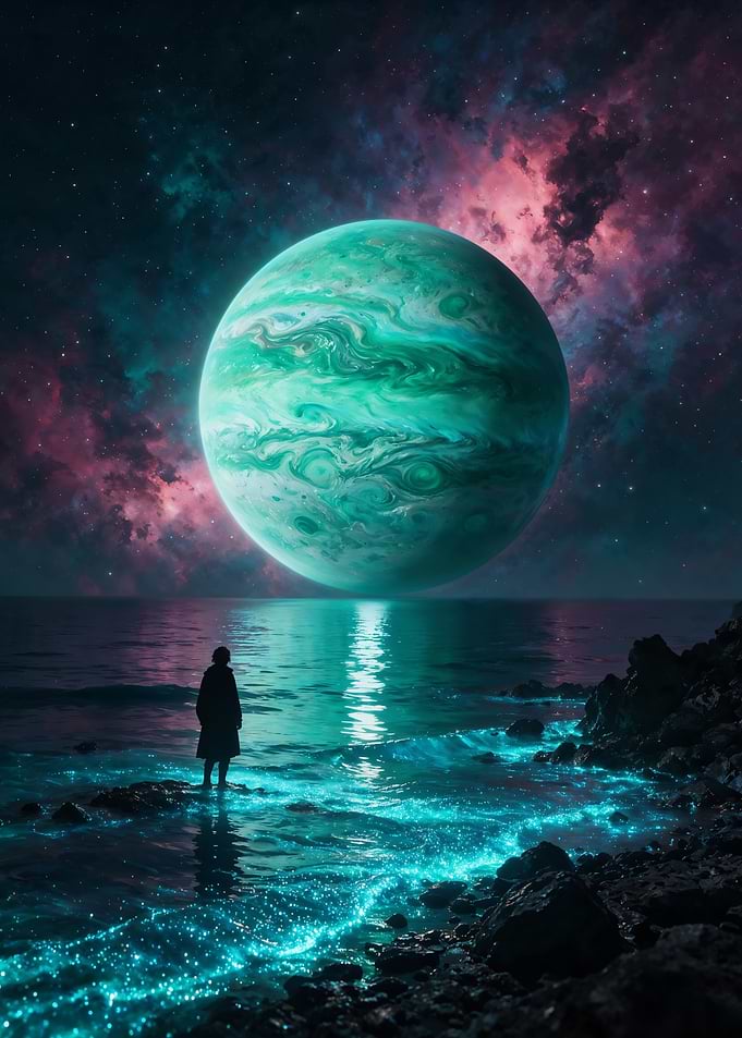 Nebula Tide Shore