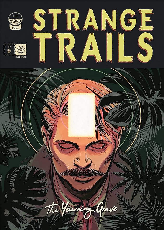 Strange Trails Comic Book Cover