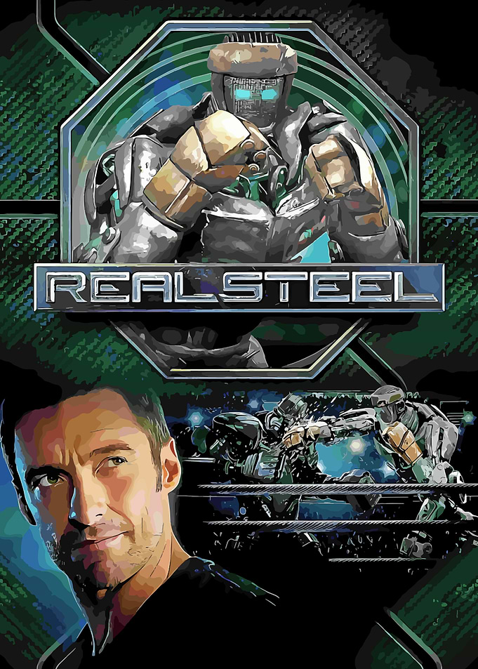 Real Steel Movie Poster Art
