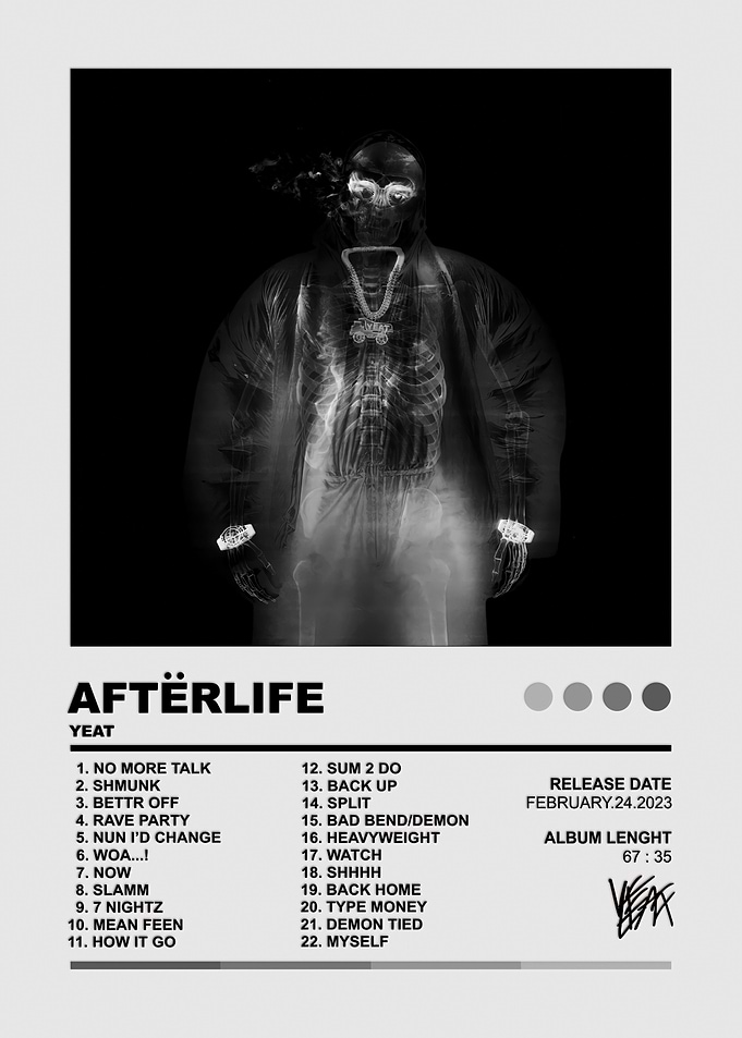 Yeat Afterlyfe Album Poster