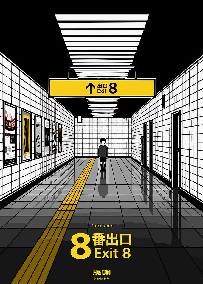 The Exit 8 Subway Corridor