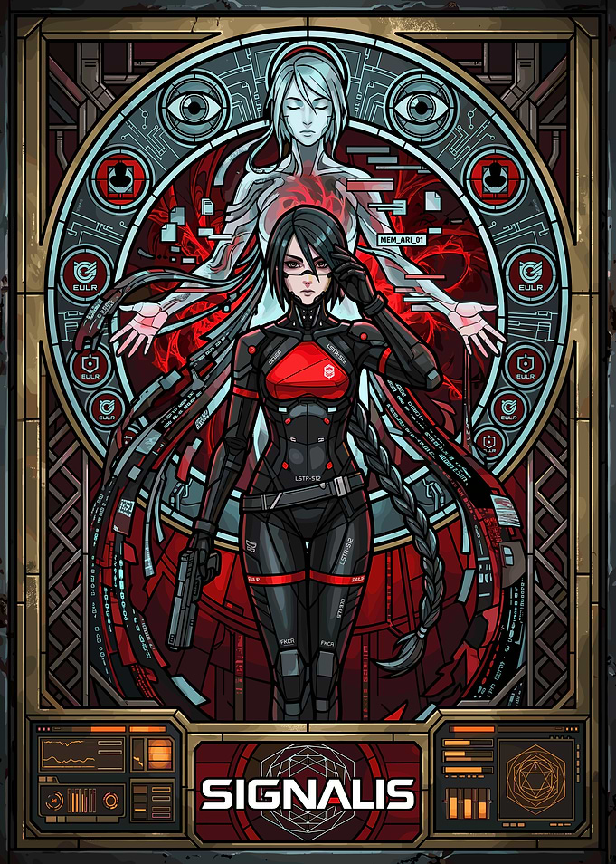 Signalis Elster Video game Poster