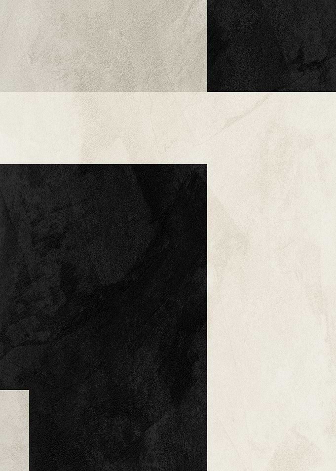Minimalist Black and Beige Geometric Art