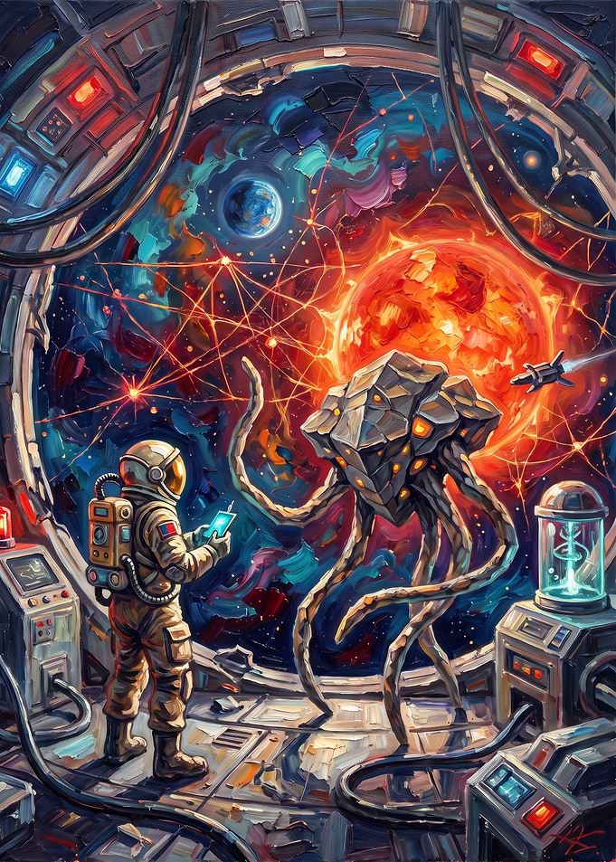 Project Hail Mary Inspired – Cosmic First Contact