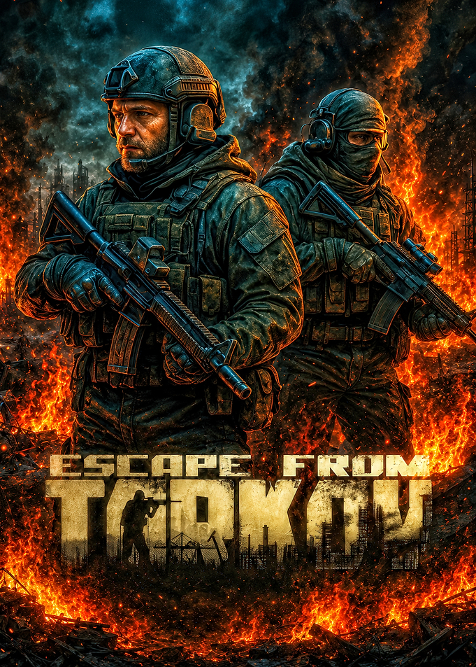 Escape From Tarkov Soldiers Poster