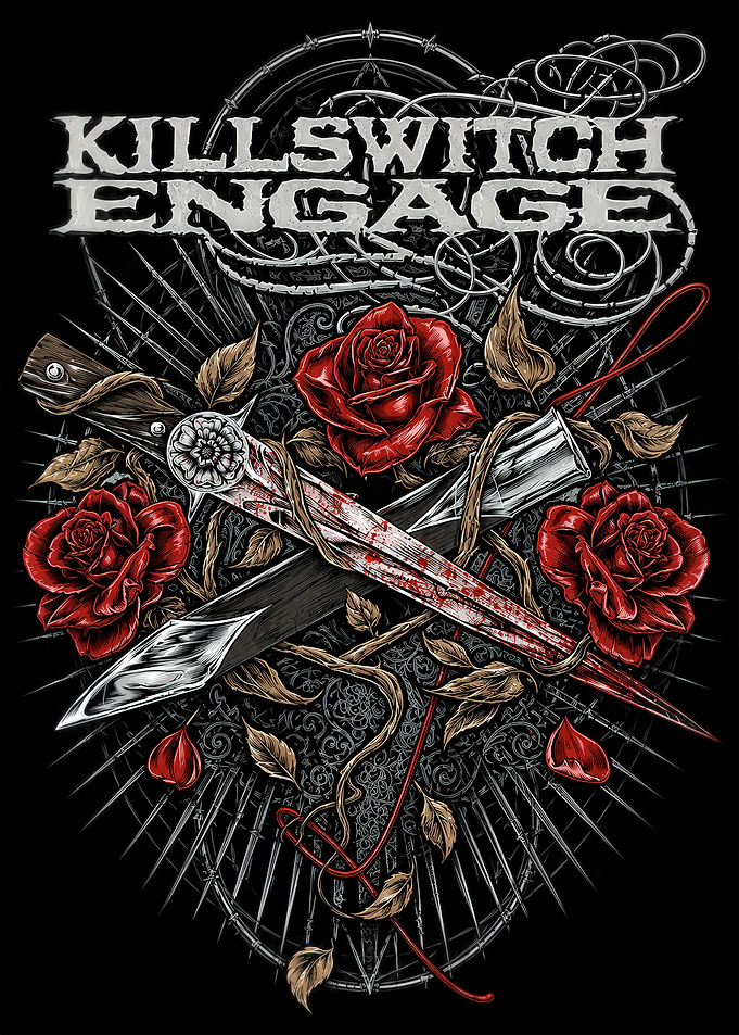 Killswitch Engage Band Logo Art