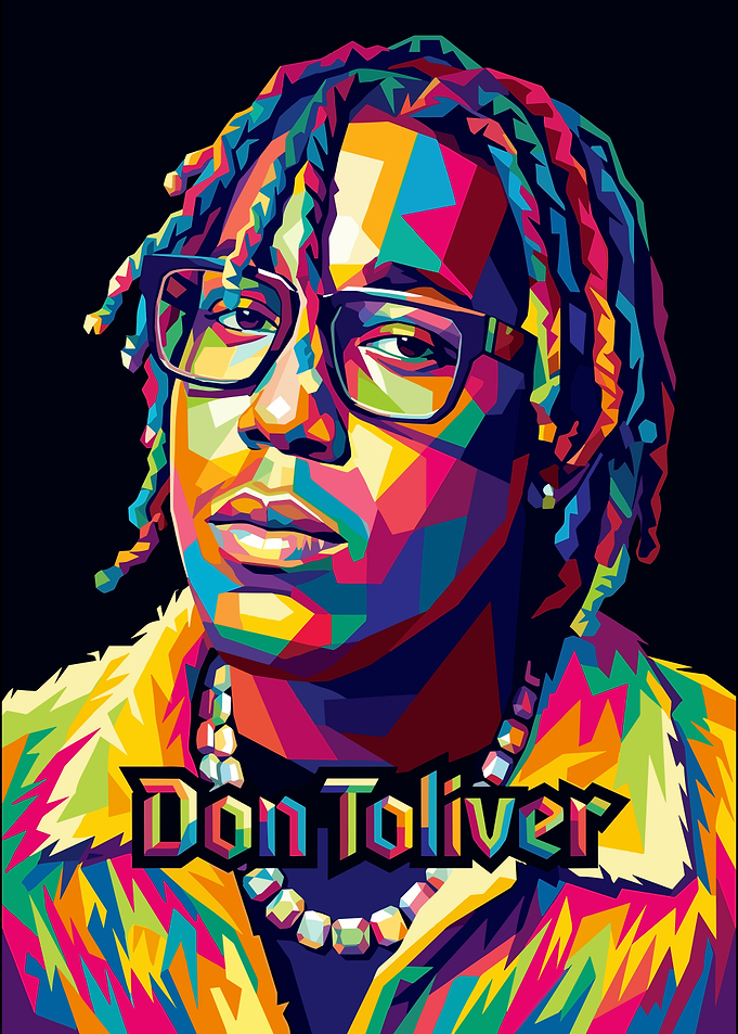 Don Toliver WPAP Pop Art Portrait