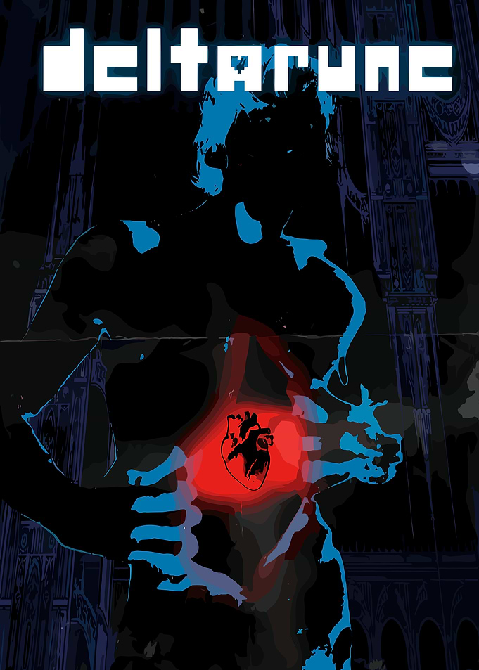 Deltarune Fan Art Poster