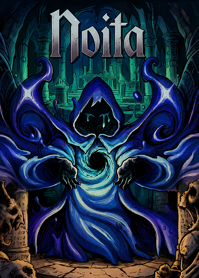 Noita Game Poster Art
