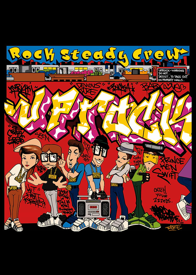 Rock Steady Crew Uprock Graffiti Art