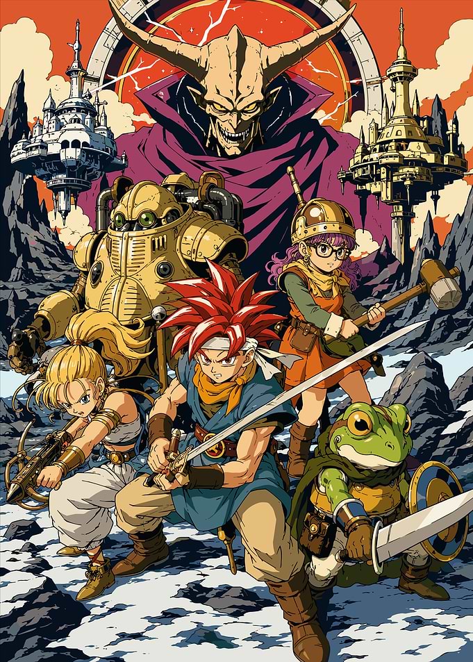 Chrono Trigger Party and Lavos
