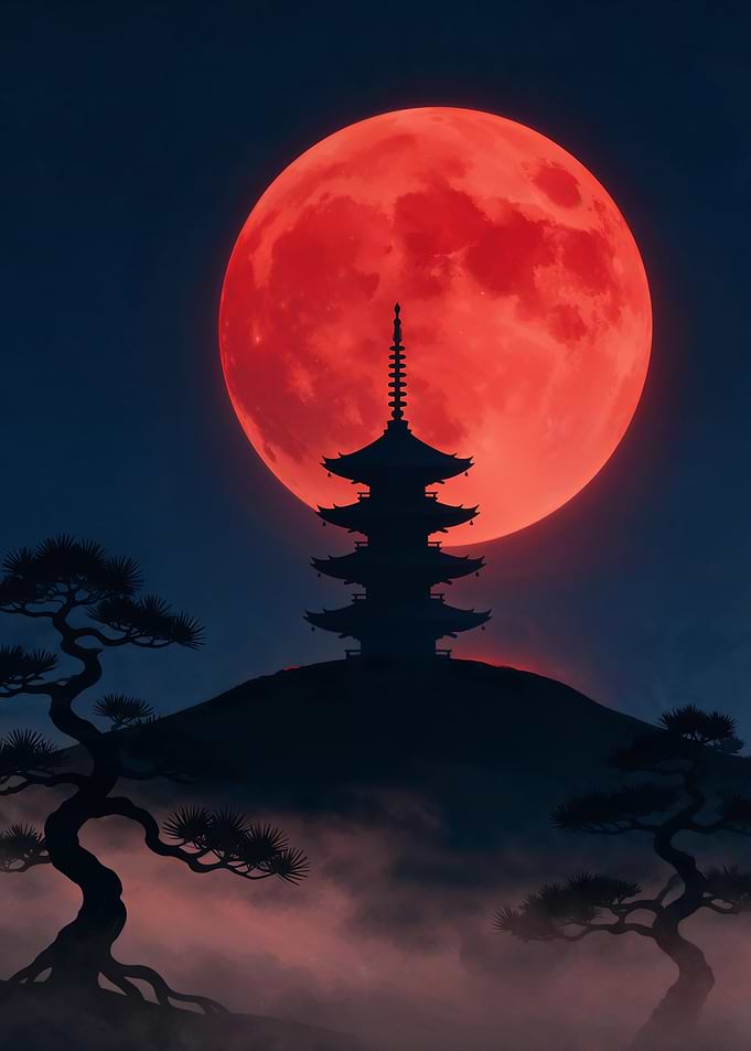Crimson Moon Pagoda