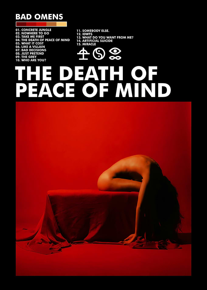 Bad Omens The Death of Peace of Mind Poster