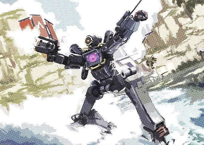 Pathfinder Apex Legends Action Illustration