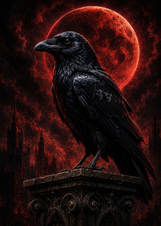 Raven Under Red Moon – The Silent Judge