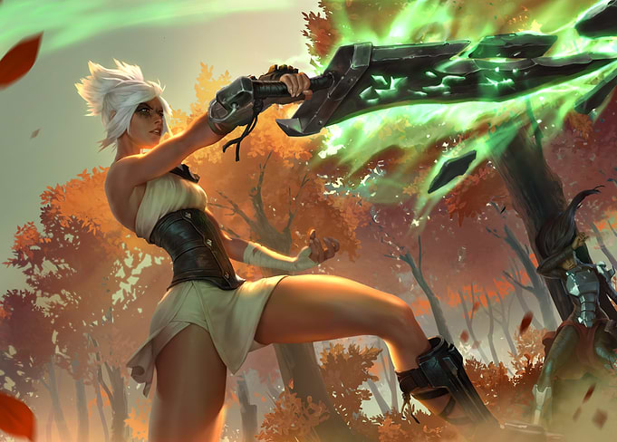 League of Legends - Riven's Broken Blade