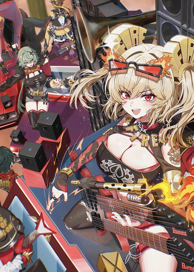 Zenless Zone Zero Fire Rock Band