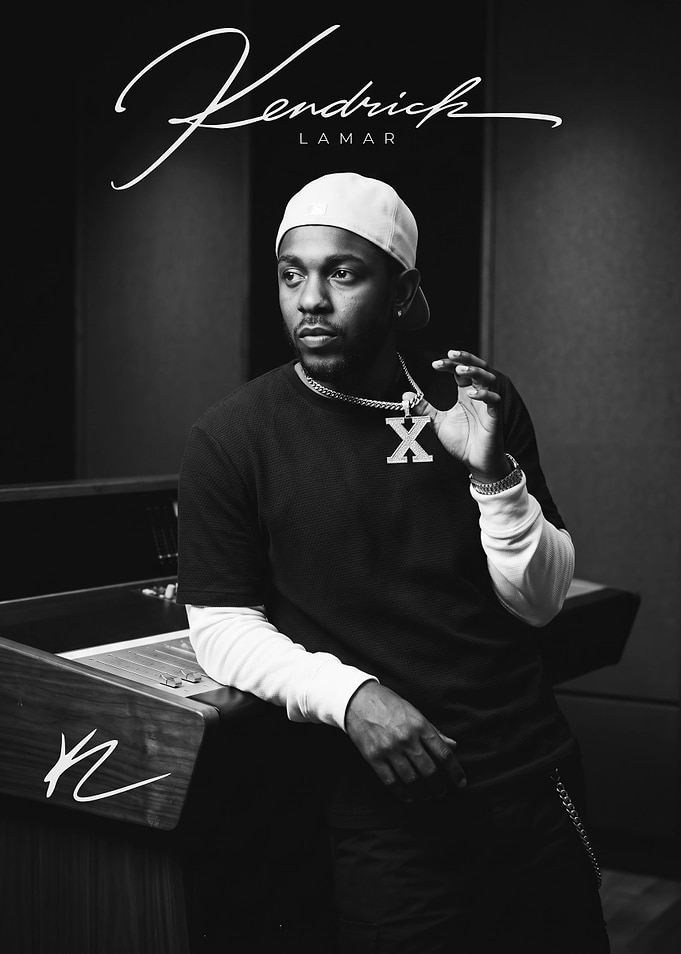 Kendrick Lamar Studio Portrait