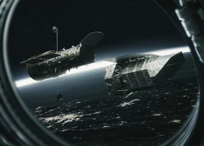 Hubble and James Webb Space Telescopes