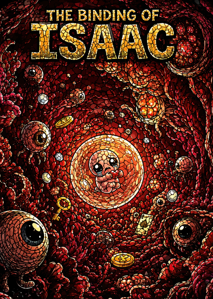 The Binding of Isaac Game Poster