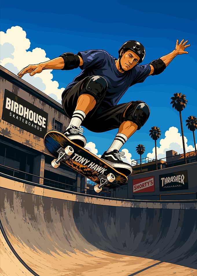 Tony Hawk Pro Skater Art