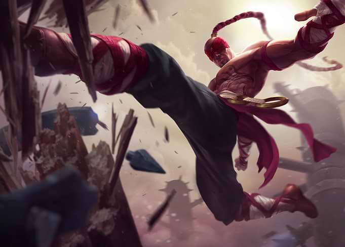 League of Legends - Lee Sin's Aerial Strike