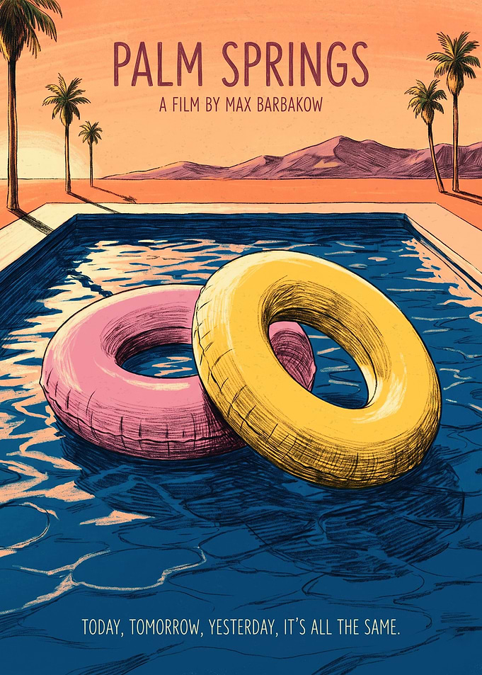 Palm Springs Movie Time Loop Comedy Print