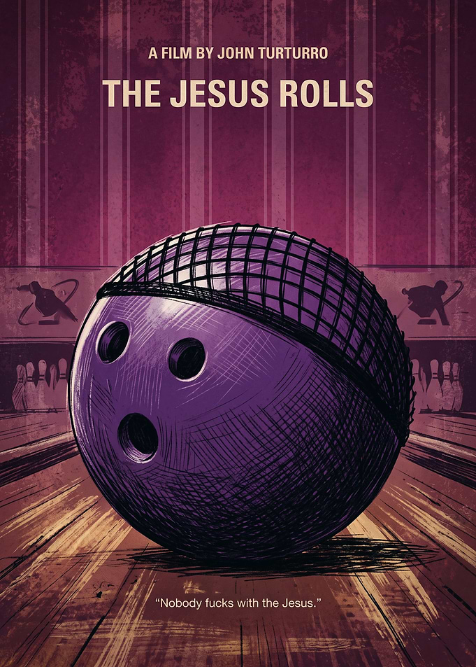The Jesus Rolls Movie Crime Comedy Retro Art