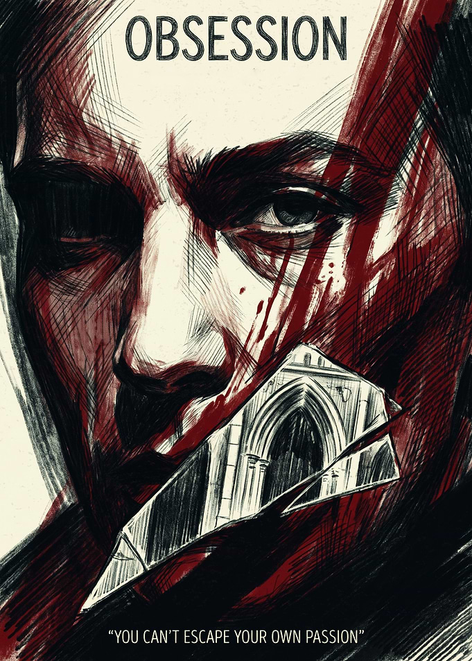 Obsession Gothic Portrait Poster
