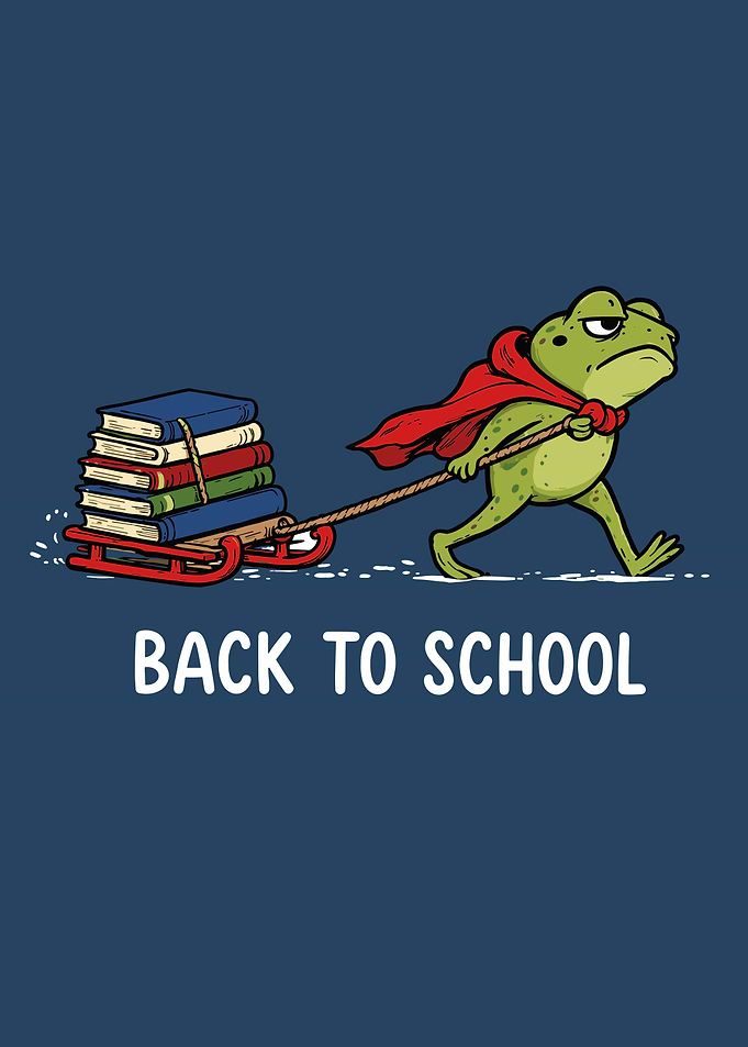 Super Frog Back to School