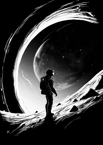 The Solitary Astronaut