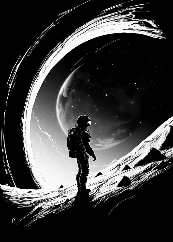 The Solitary Astronaut