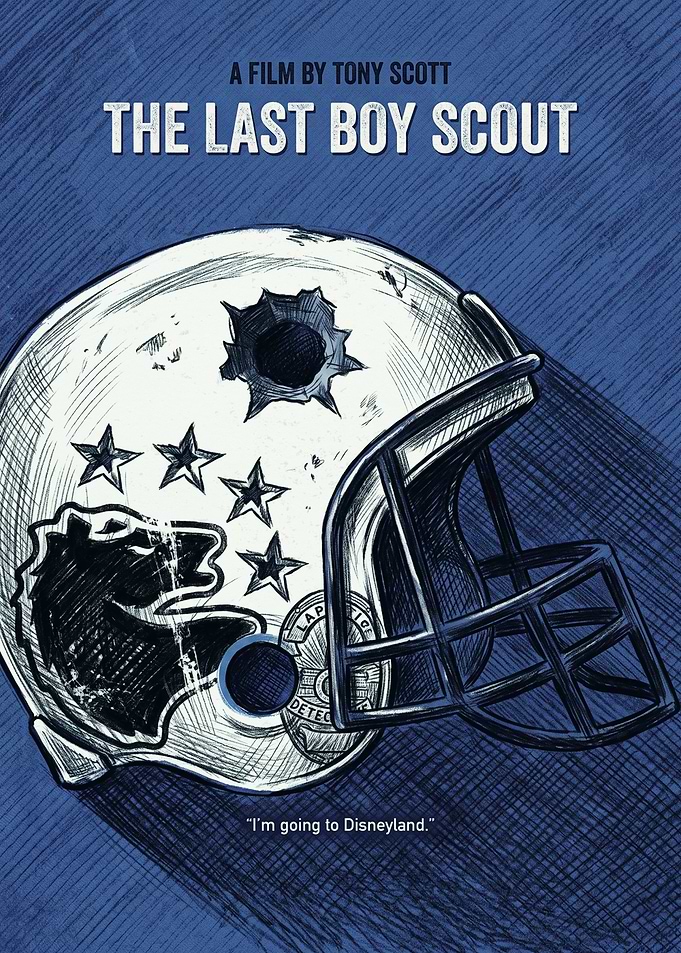 The Last Boy Scout Movie Action Thriller Art