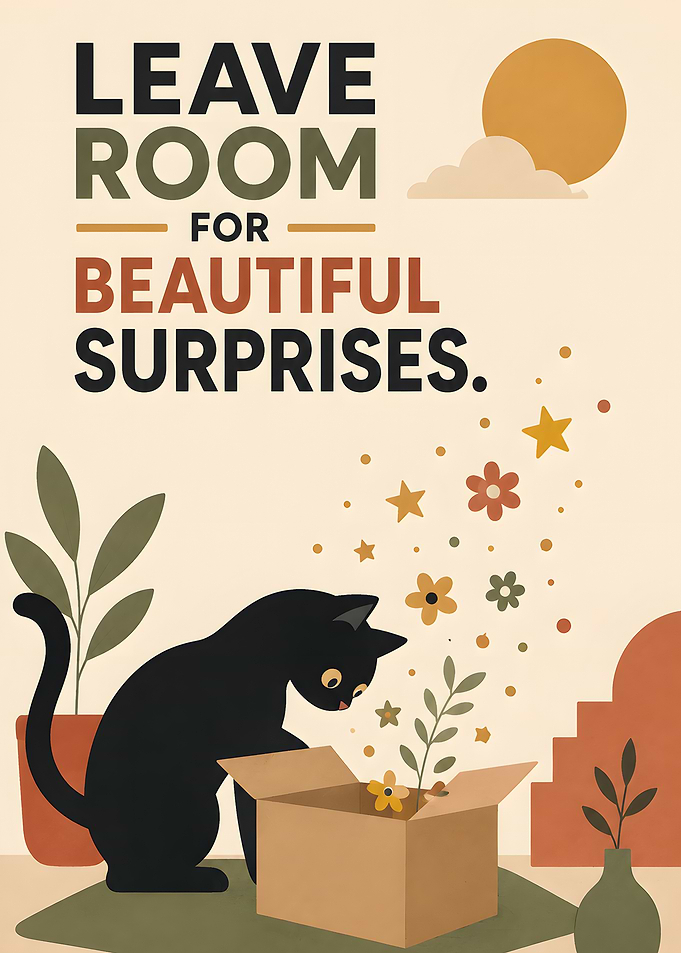 Leave Room for Beautiful Surprises Poster