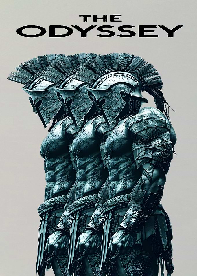 The Odyssey Spartan Warrior Poster