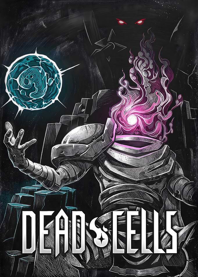 Dead Cells Game Poster Art