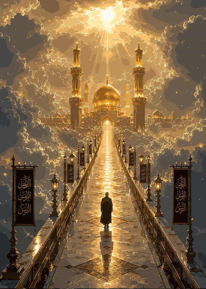 Path to the Golden Mosque