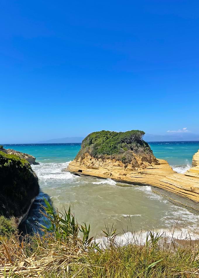 Canal D'amour cliffs and turquoise sea