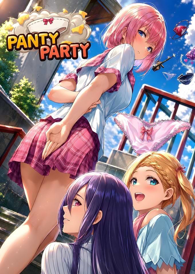 Panty Party Anime Game Poster